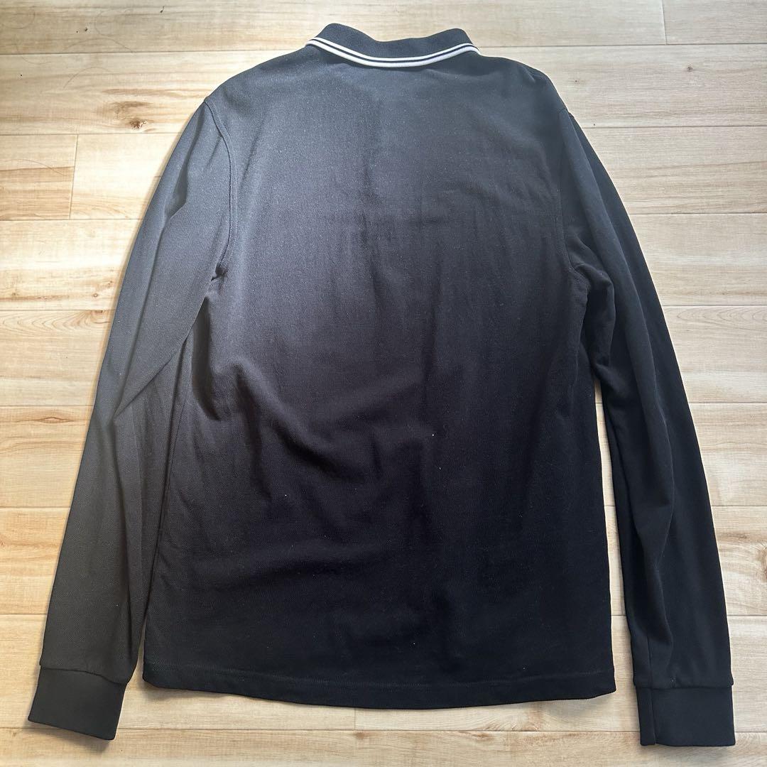 【美品】フレッドペリー　ブラック 長袖 ポロシャツ
