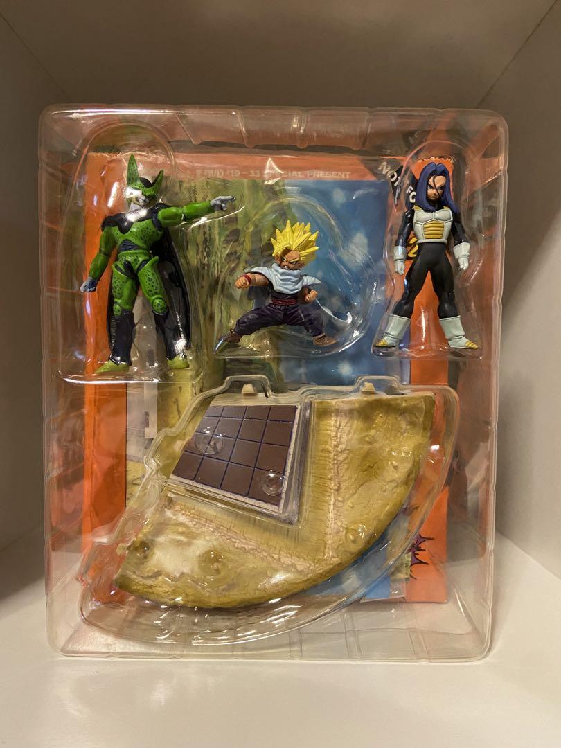ドラゴンボールZ DVD購入特典 ジオラマフィギュアセット vol.1.2.3