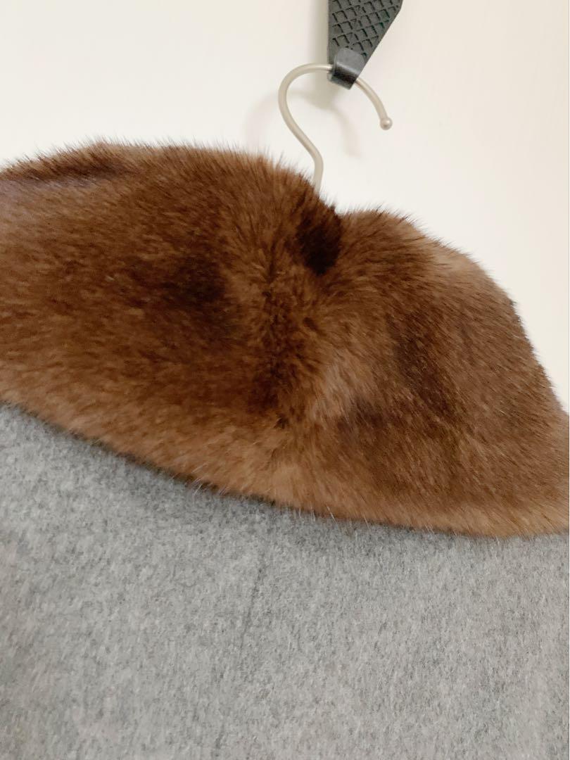 FOXEY コート コクーンクラシック ミンク