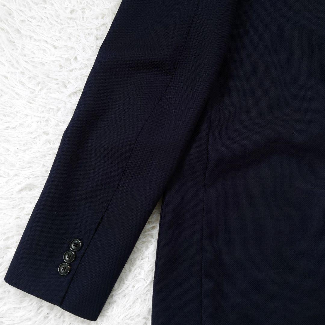 グリーンレーベルリラクシング REDA メッシュ ブレザー ネイビー 48 L