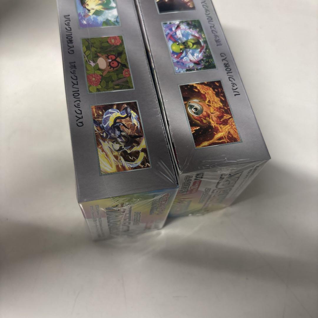 テラスタルフェスexシュリンク付き新品未開封2箱ポケモンカードゲーム