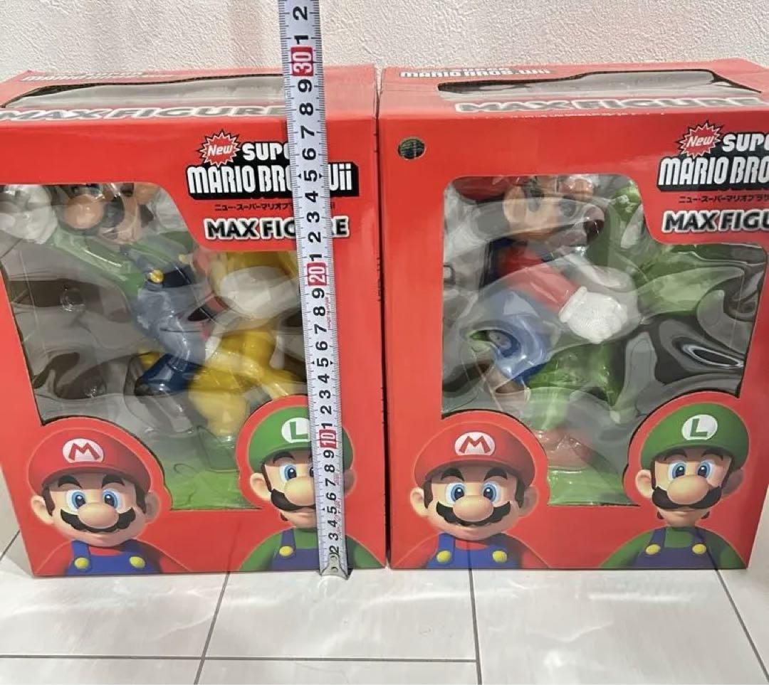 ニュー・スーパーマリオブラザーズWii マックスフィギュアセット ルイージ未開封