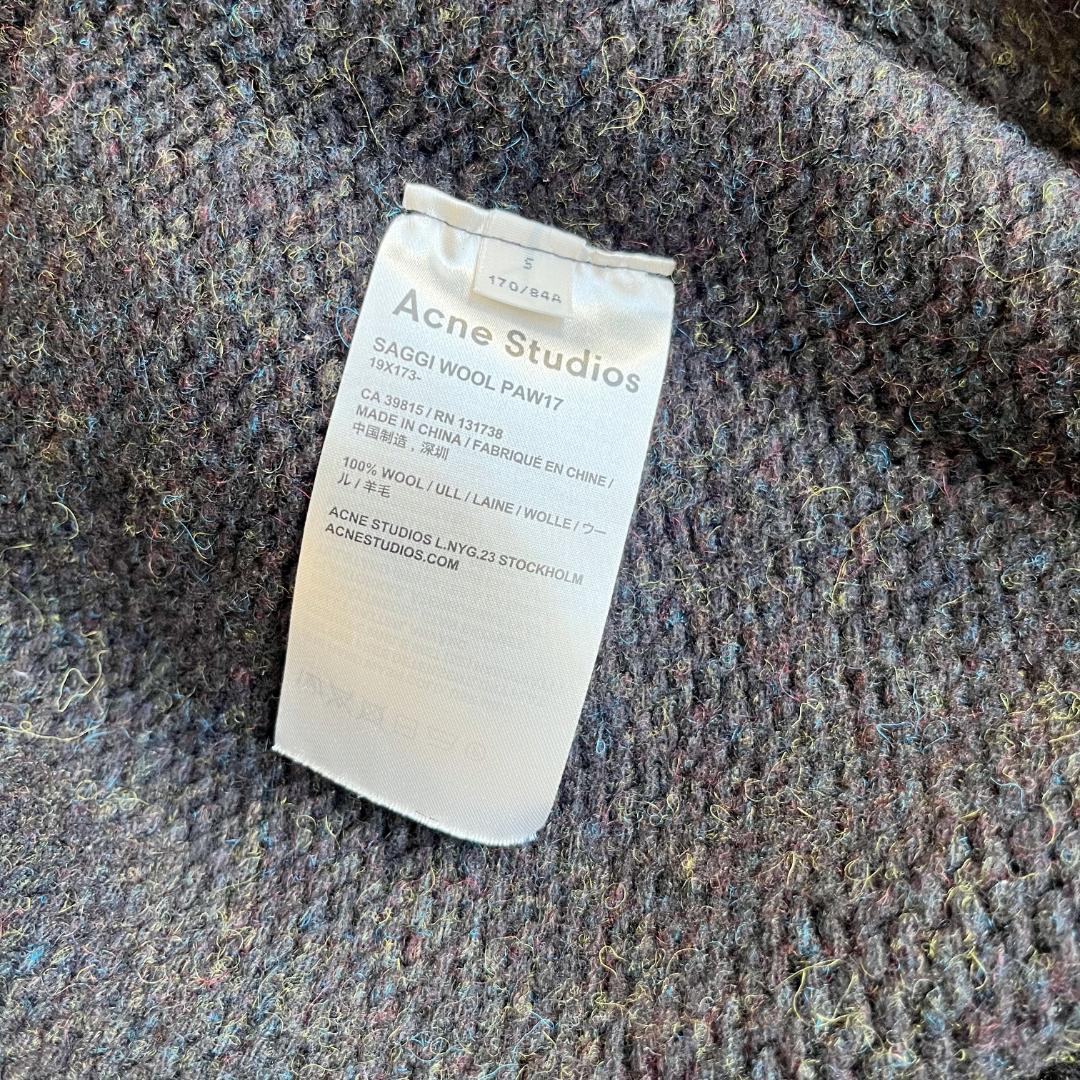 美品 Acne Studiosアクネストゥディオス ニット ワンピース S