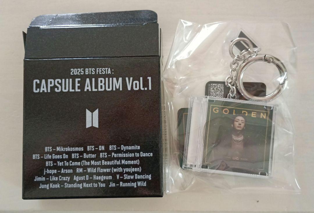 【ストア特典付き】BTS CAPSULE ALBUM ジョングク GOLDEN