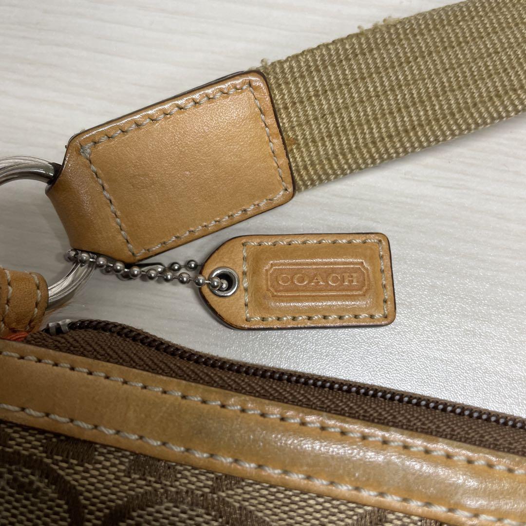 COACH ブラウン ショルダーバッグ