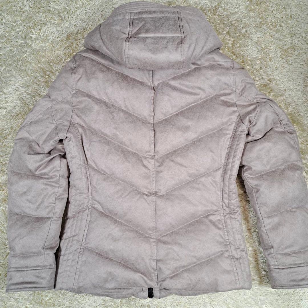 未使用級　ニコルクラブフォーメン　2way マイクロスエード　ダウンジャケット