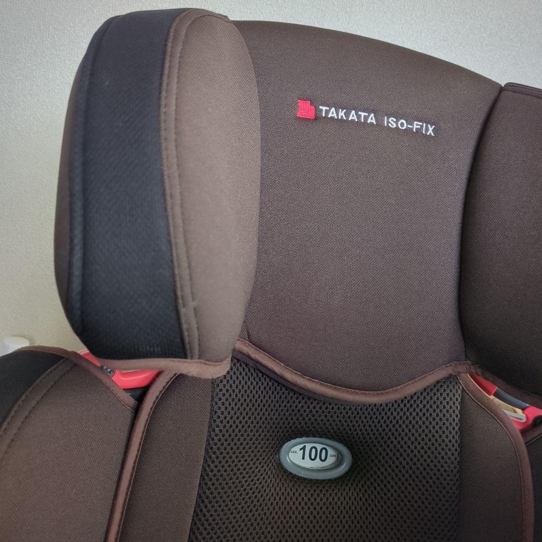 タカタ ジュニアシート ISOFIX ブラウン