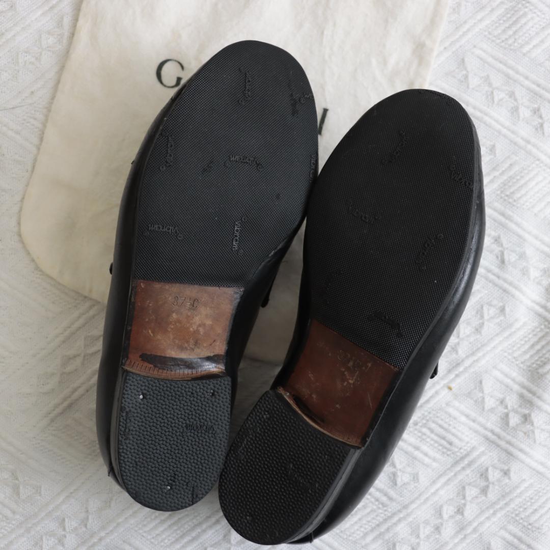 GUCCI　グッチ　ホースビット　レザーシューズ　革靴　ローファー　モカシン