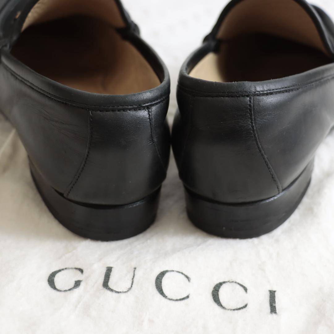 GUCCI　グッチ　ホースビット　レザーシューズ　革靴　ローファー　モカシン