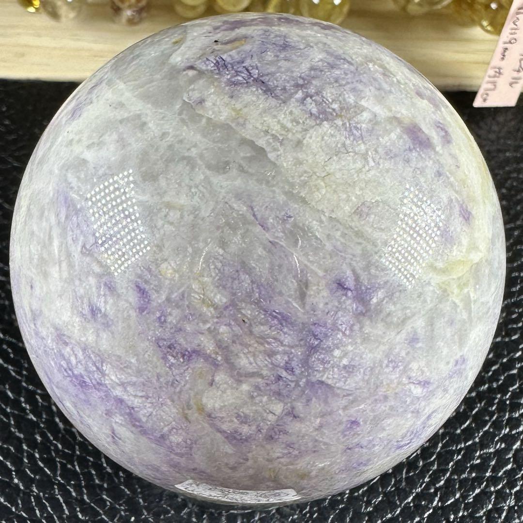 パープルターコイズ 丸玉 スフィア