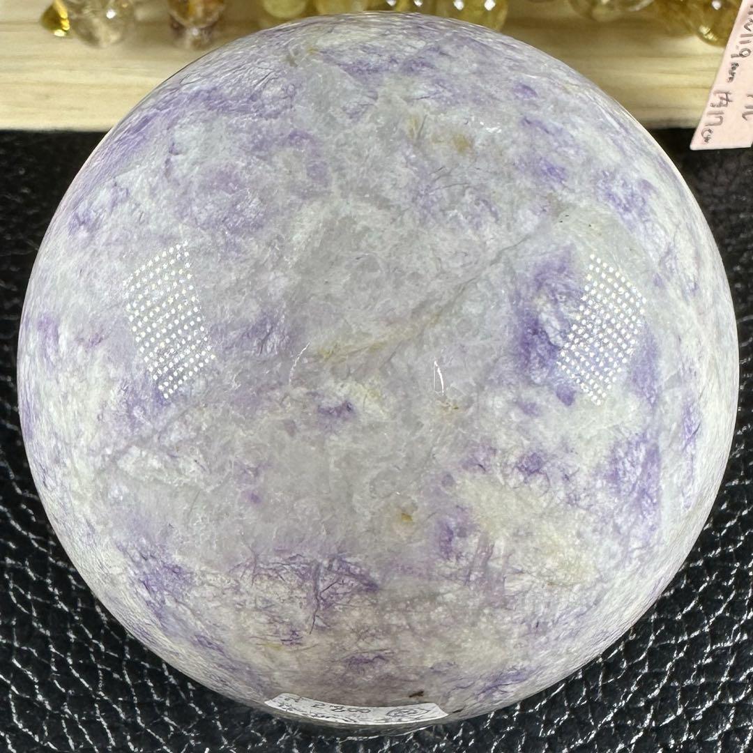 パープルターコイズ 丸玉 スフィア