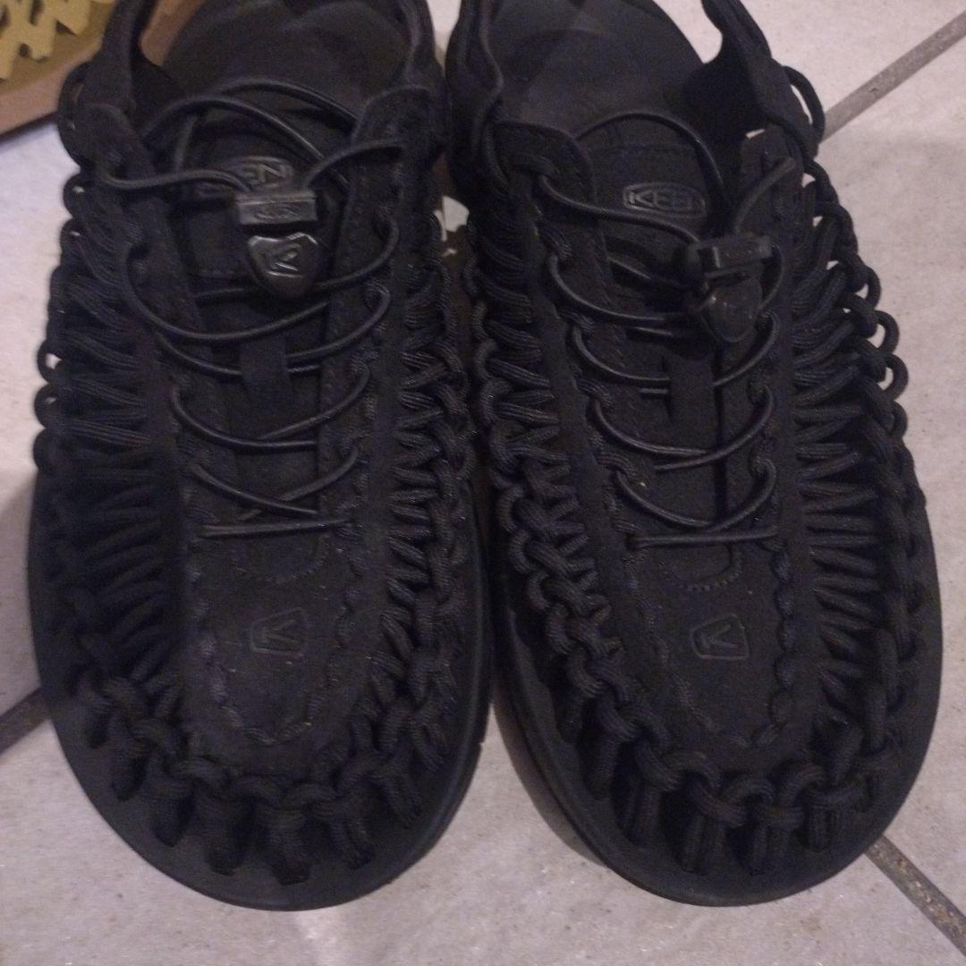 【美品】KEEN ユニーク ブラック 25.5cm