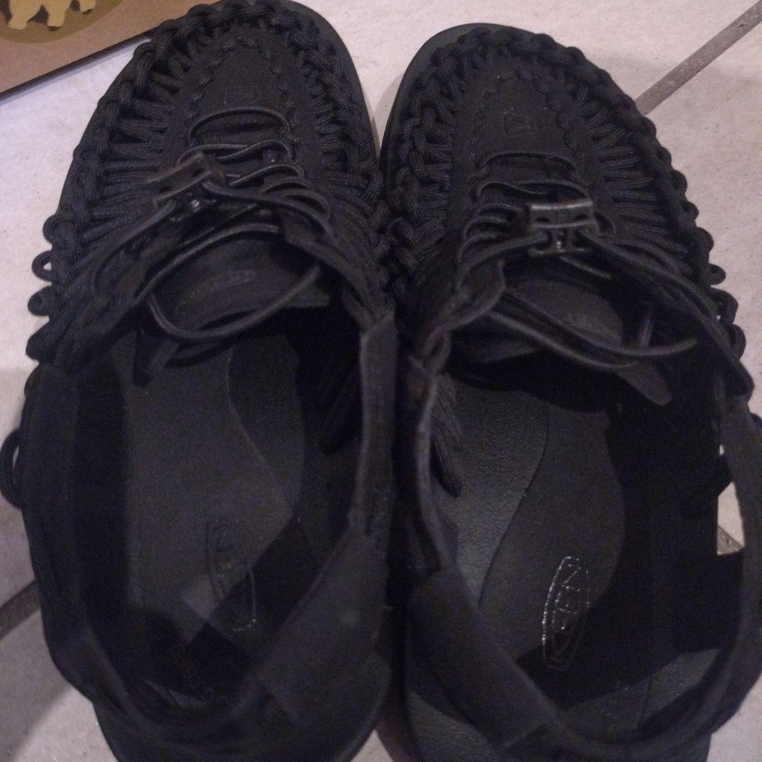 【美品】KEEN ユニーク ブラック 25.5cm