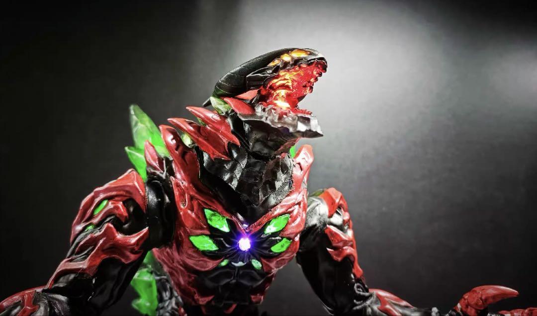 改造品 S.H.Figuarts アークベリアル 発光.ver