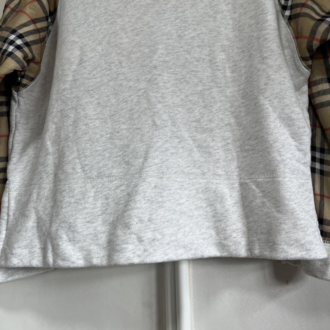 BURBERRY バーバリー チェック スウェット 140 コットン