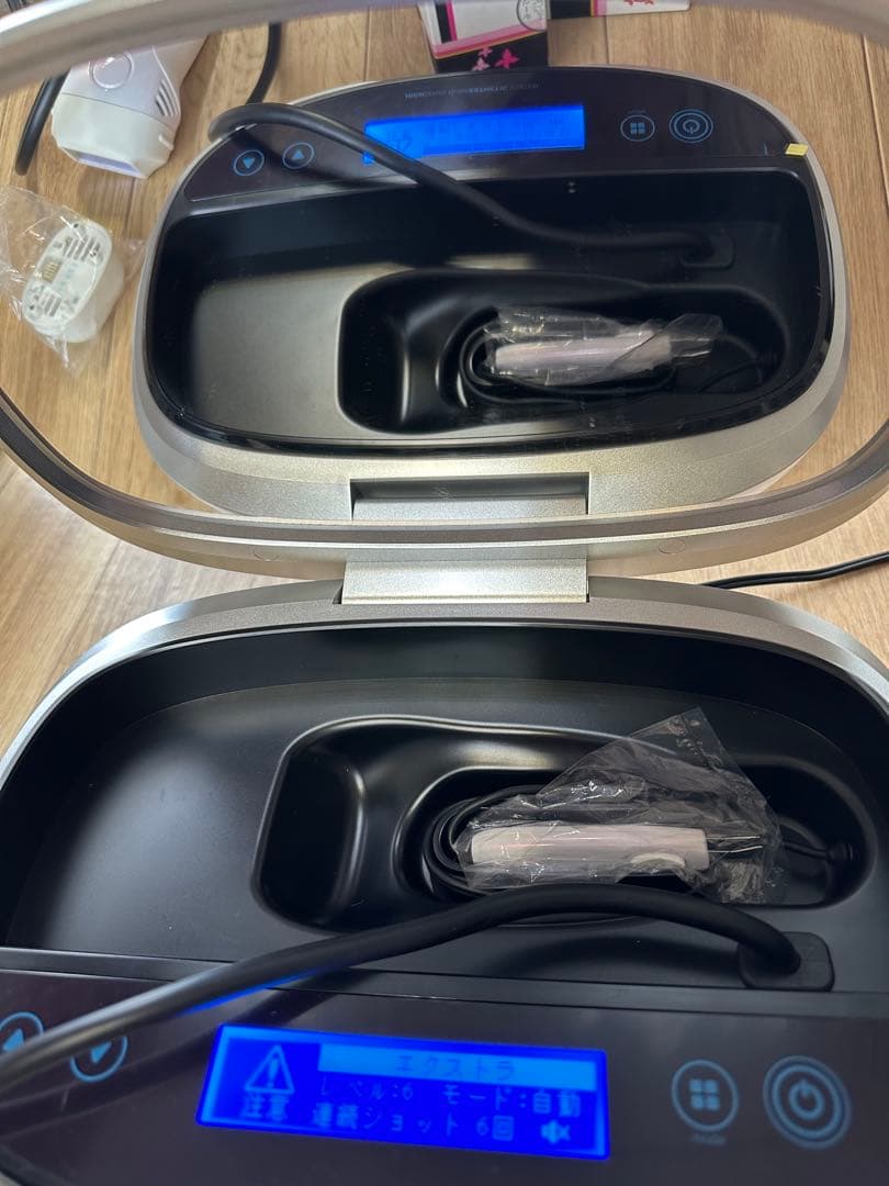 ケノン KEDON 脱毛器 本体 + カートリッジ4個+ 残ありカートリッジ2個