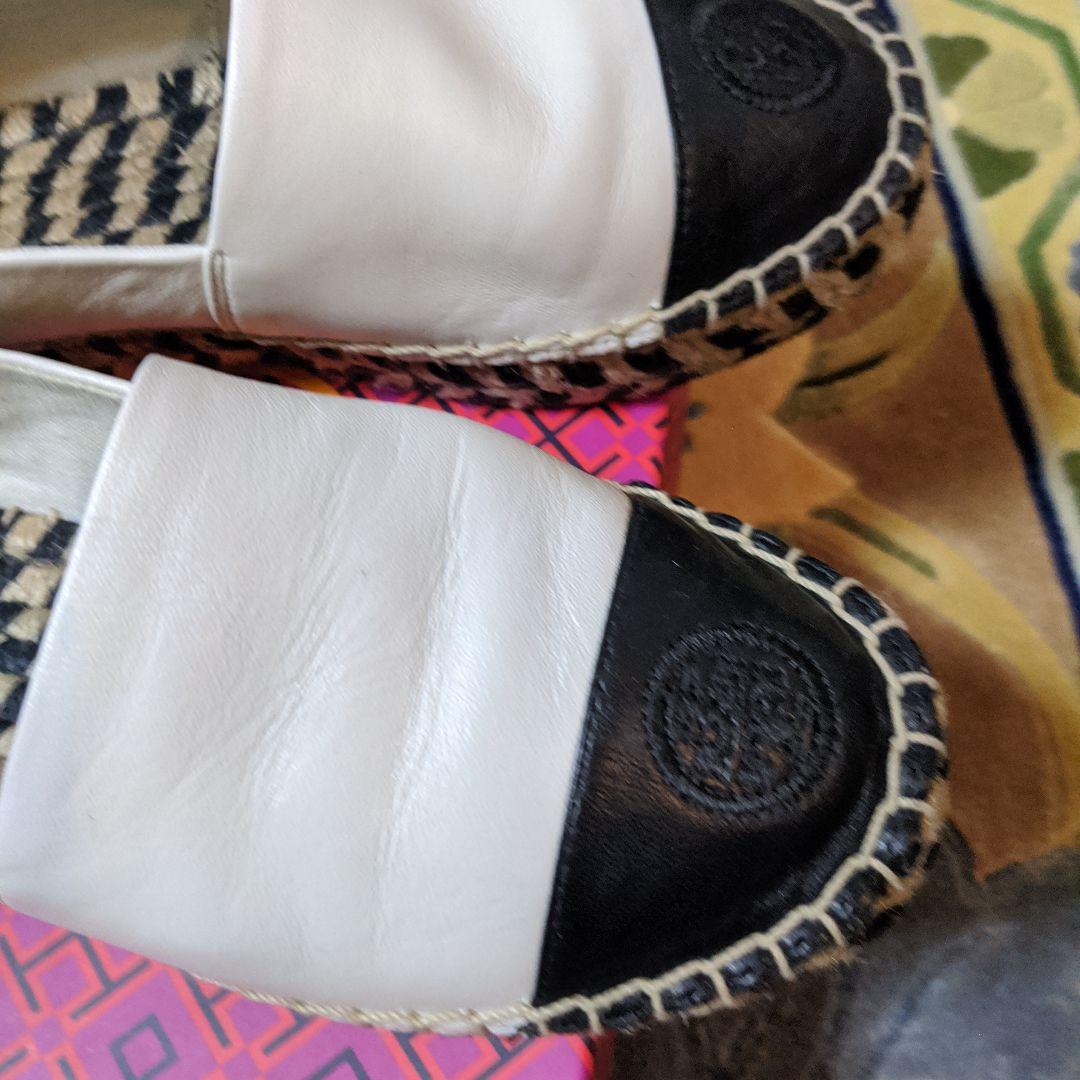 【ssrh】トリーバーチ スリッポン ベージュ系 26cm Tory Burch(トリーバーチ) スリッポン