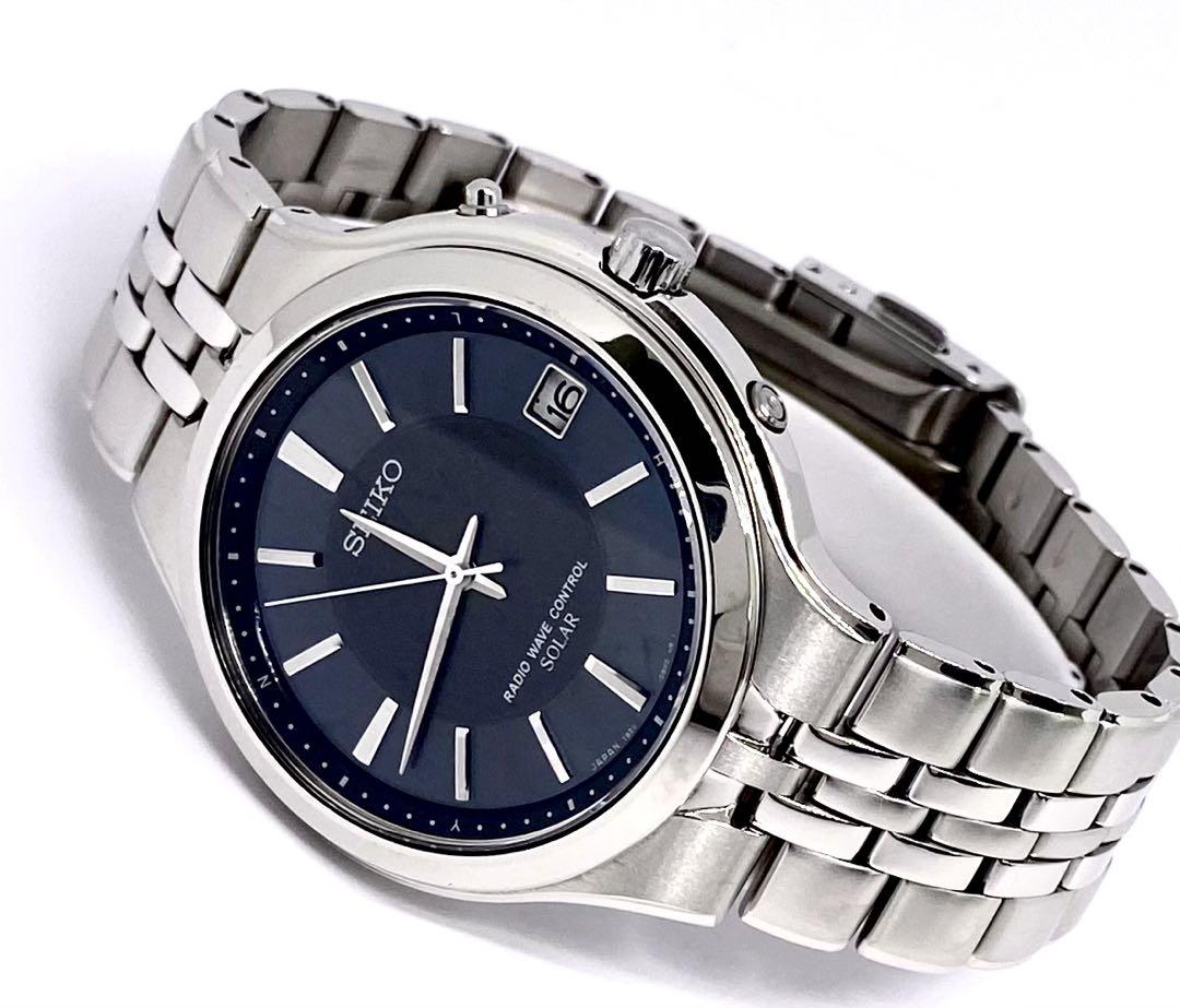 SEIKO☆セイコー☆DOLCE☆ドルチェ☆電波ソーラー☆チタン☆ダイヤシールド 画像5