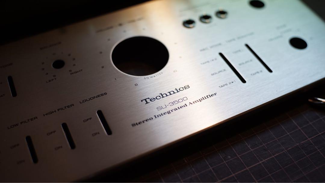 Technics SU-3500 プリメインアンプ 動画あり