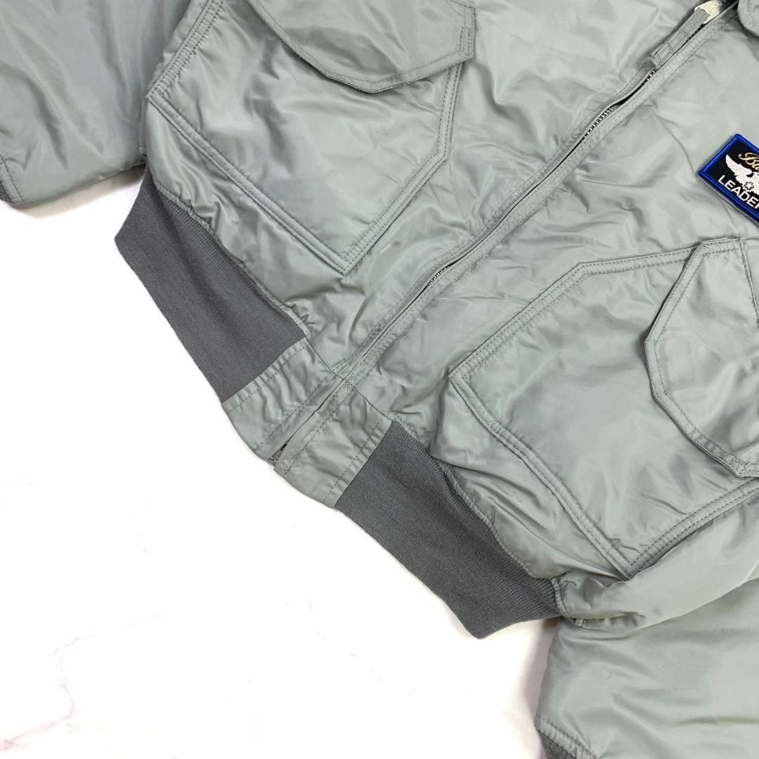 【１着でも送料無料】 CWU-45P アルファ USA製 希少色☆90s シルバー C663 XXL ジャケット・アウター