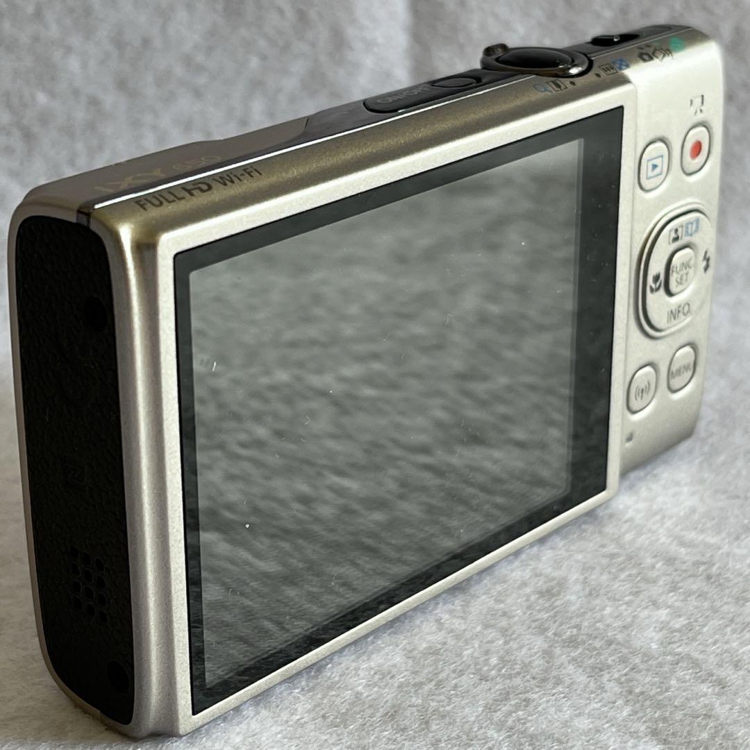 【美品】【Canon】デジタルカメラ IXY650 シルバー