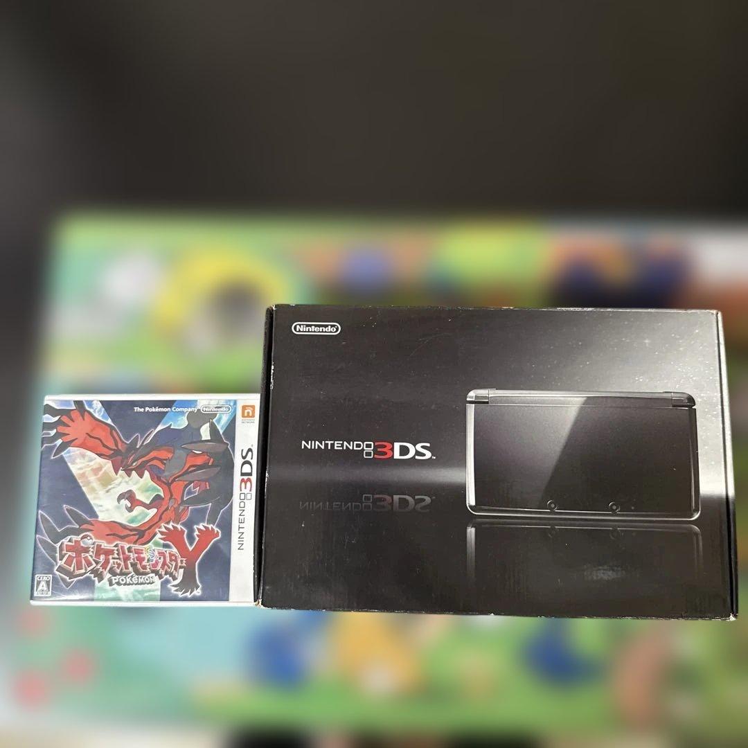 ニンテンドー3DS ブラック + ポケモン Y