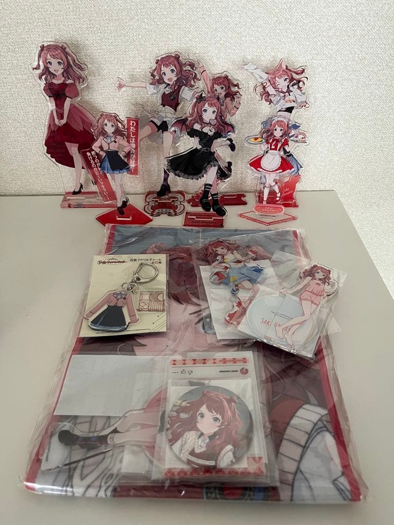 花海咲季 アクリルスタンド他目立った傷や汚れなし