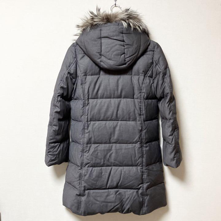 美品 LOVELESS ラブレス フォックスファーダウンコート グレー 36 ...