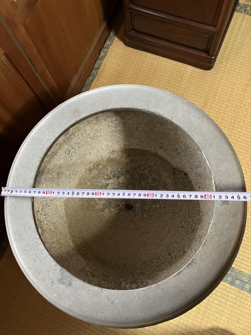 Antique アンティーク 炭入れ？ 鉢カバー オブジェ 古道具