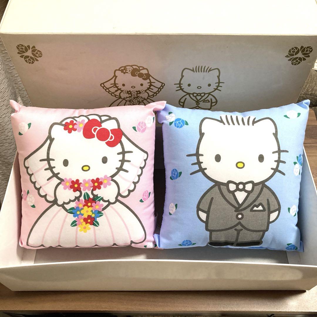 ハローキティ ブライダル クッション ハローキティ ブライダル クッション