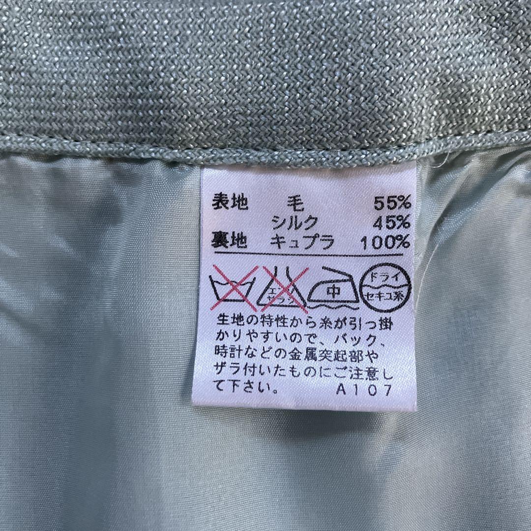 シルクスーツ ジャケットスカート上下