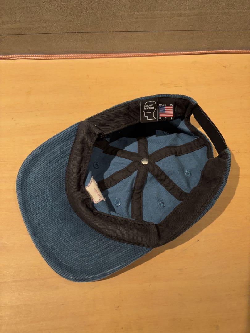 Brain Dead corduroy Logo Cap ブレインデッド