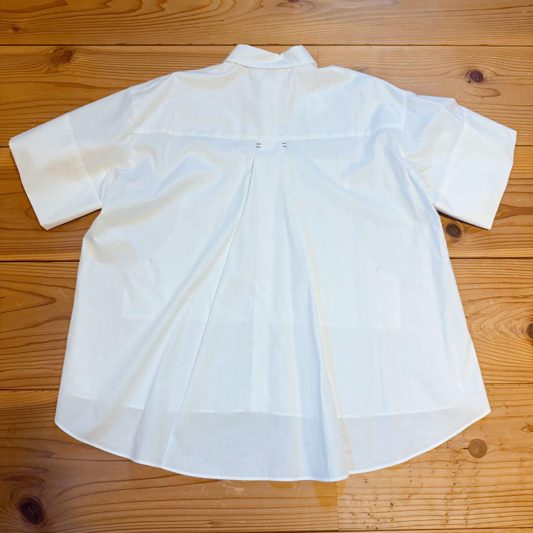 ★新品・紙タグ付き★ nagonstans ポケットシャツ　白　ホワイト