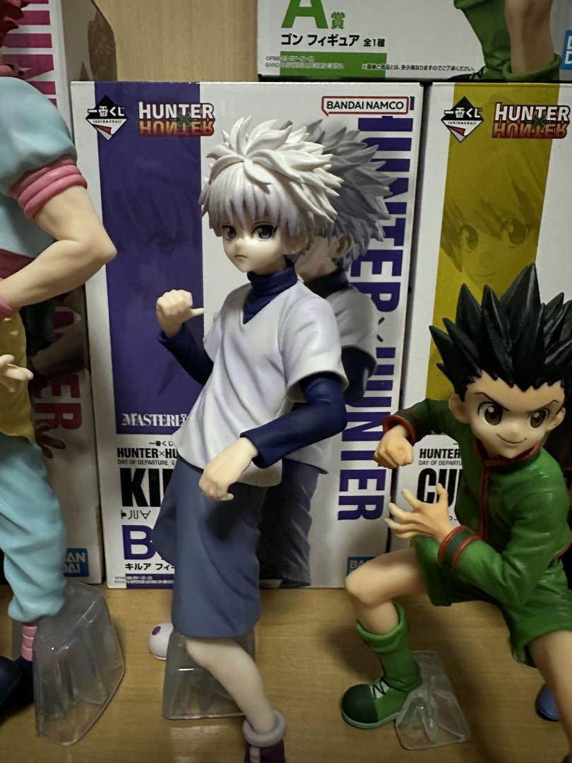 ハンターハンター一番くじ　5点セット HUNTER×HUNTER ハンターハンター 一番くじ 5体セット