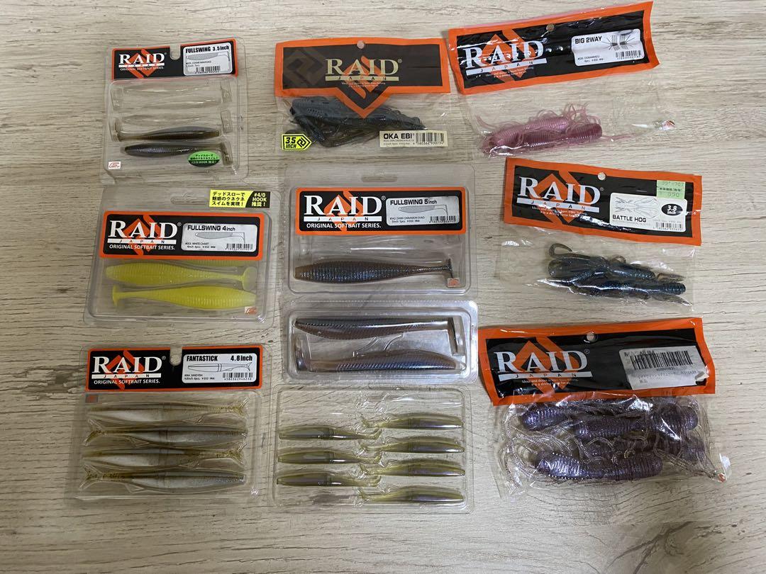 爆売り！ RAID バス釣り引退 まとめ売り JAPAN等 ルアー・フライ
