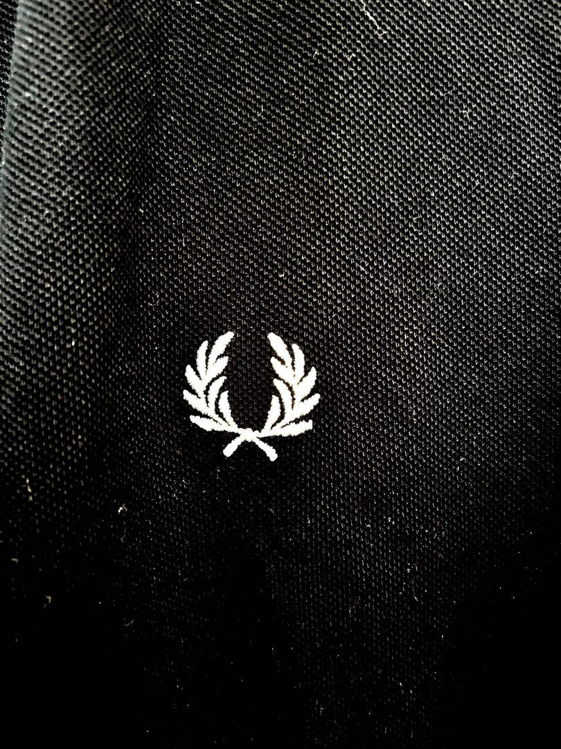 【美品】FRED PERRY ブラックポロシャツ