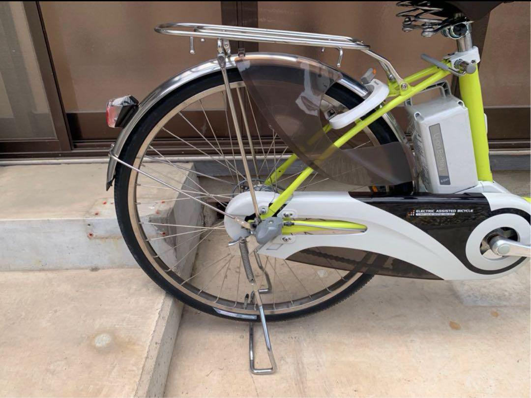 電動自転車　№6917 パナソニック　リチウム　ビビ DX 24インチ