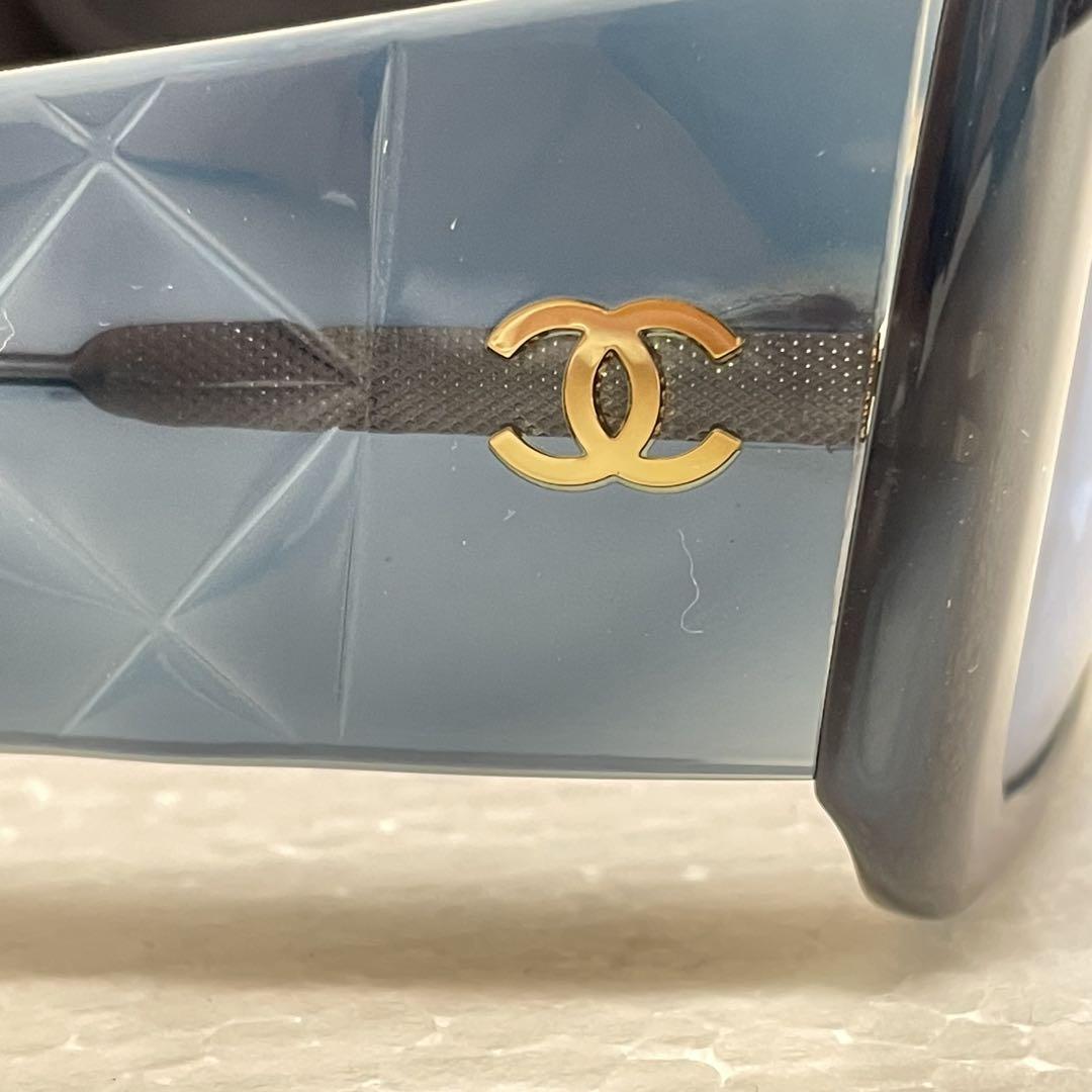 【CHANEL】 サングラス ブルー 型番5019