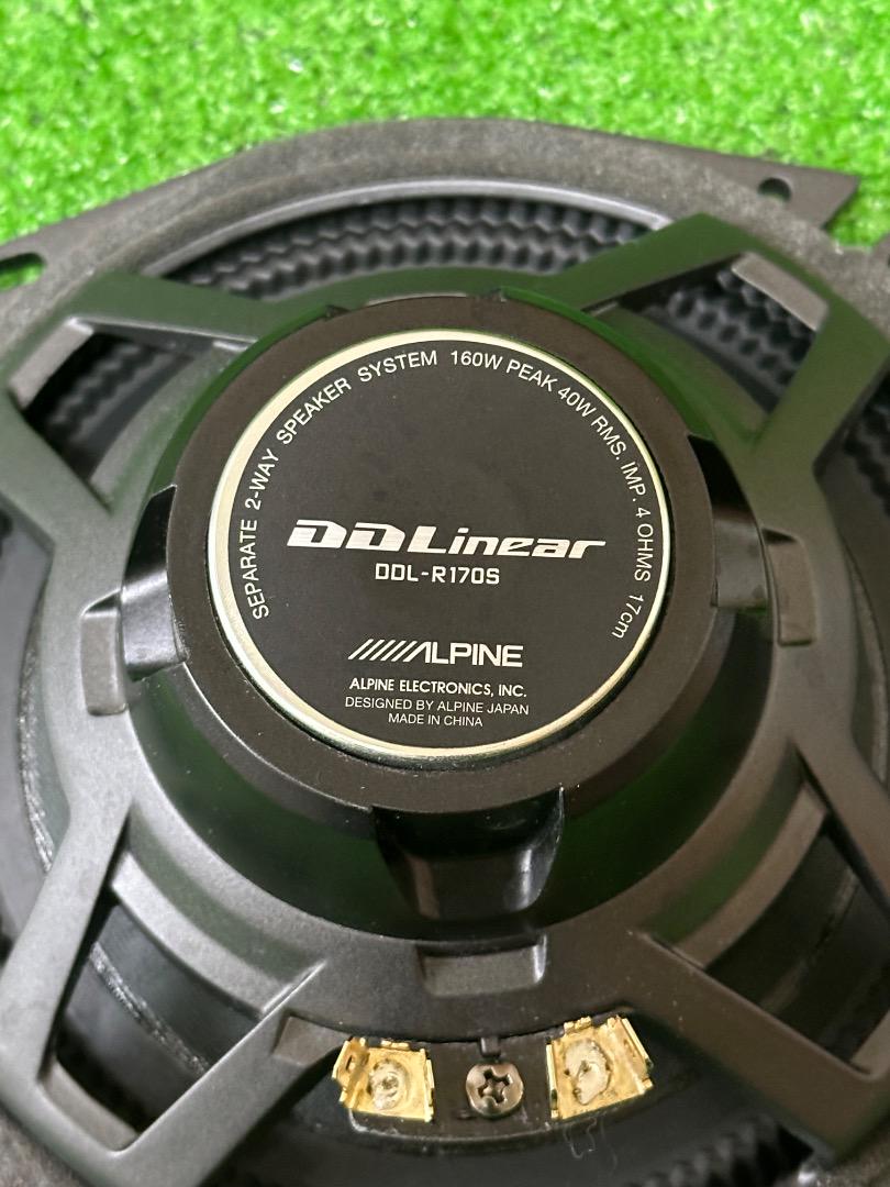 アルパイン DDL-R170S カースピーカー ネットワーク付き動作確認済み
