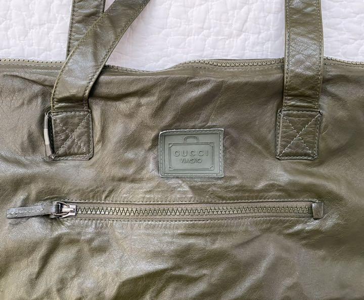 SALE新作登場 GUCCI カーキ トートバッグ TCPK4-m61837092577 非売品 人気大得価