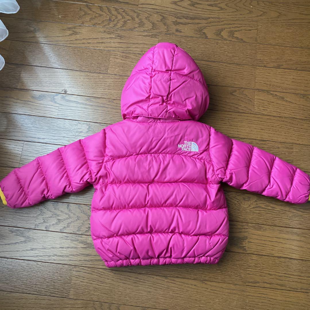 【美品】THE NORTH FACE キッズダウンコート ピンク