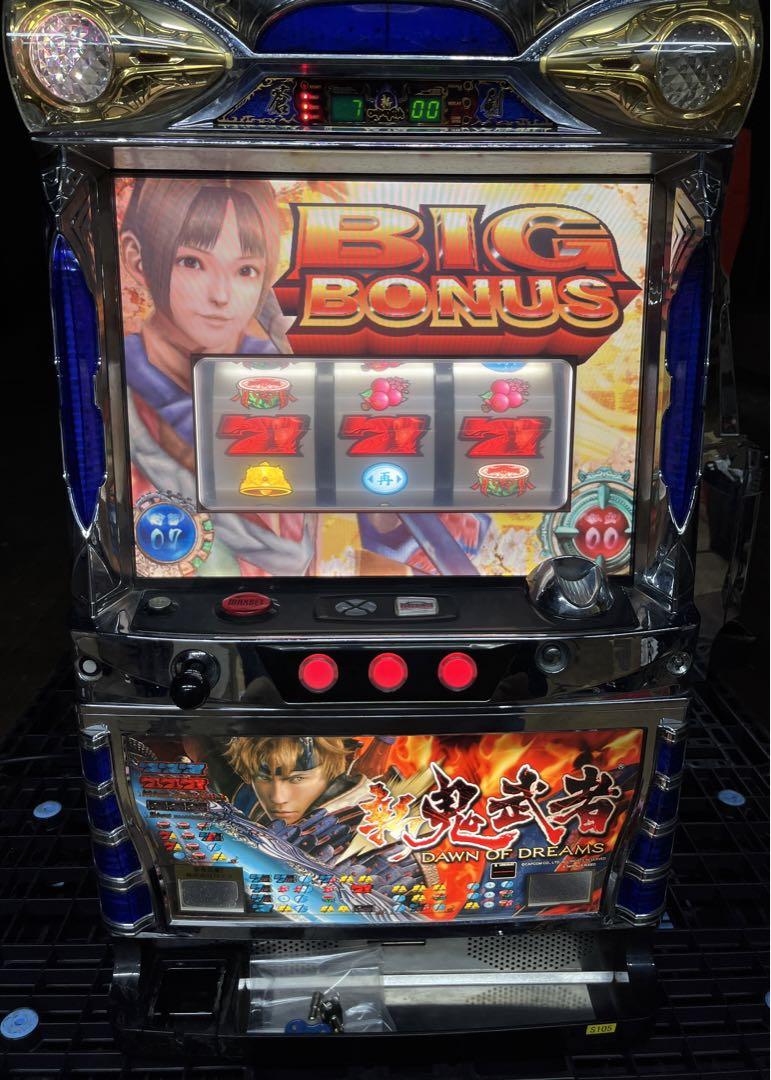 新鬼武者　Dawn of Dreams  5号機　コイン不要機仕様　【送料込み】
