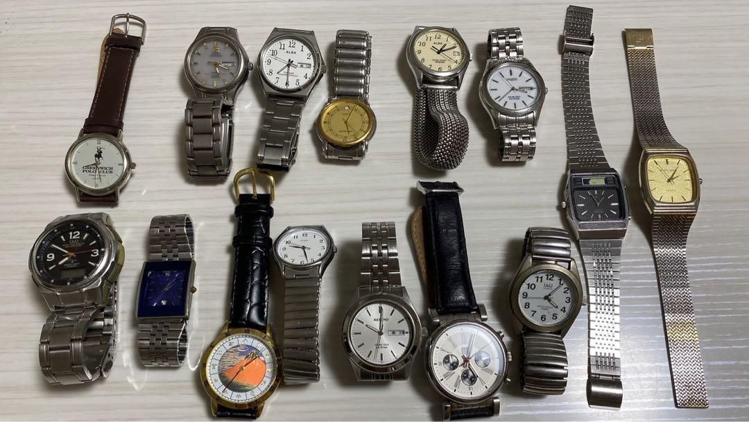 27-3 腕時計　ジャンク品　まとめ売り　15本セット
