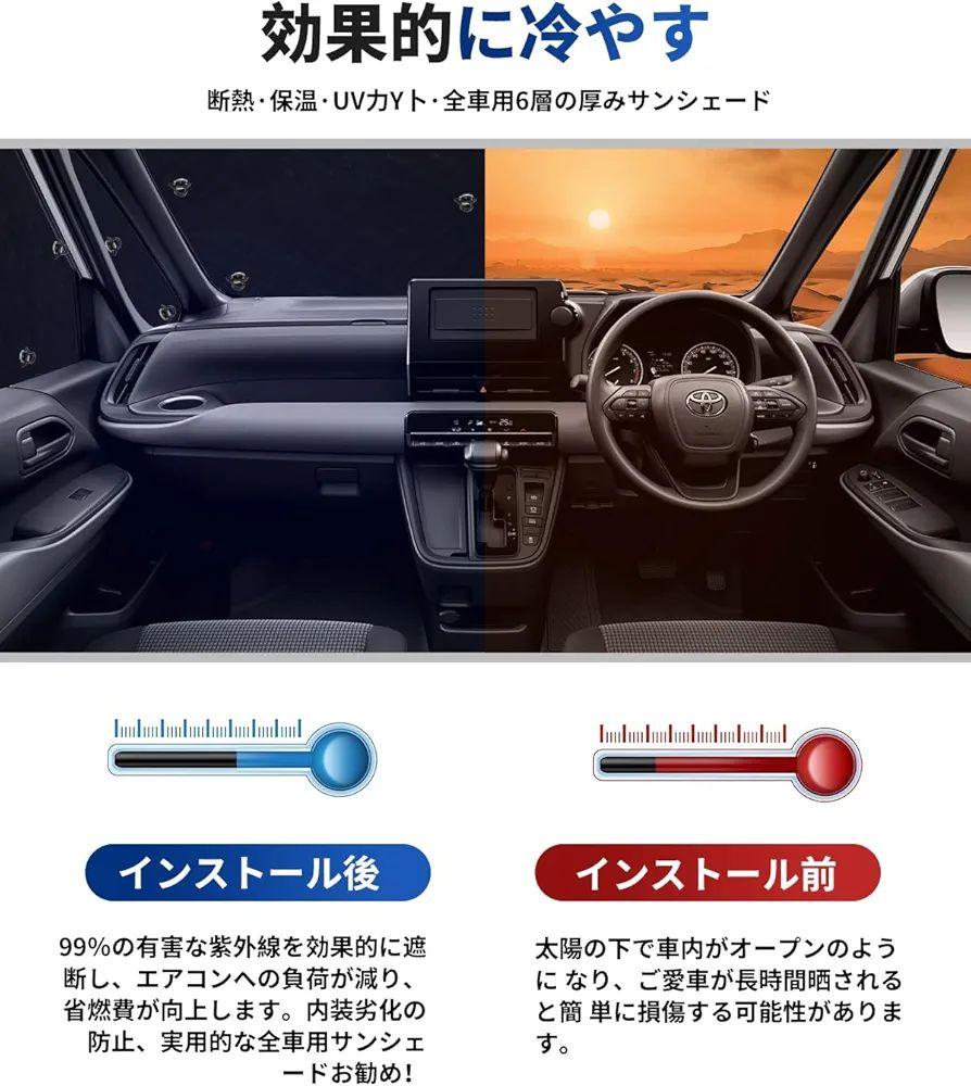トヨタ ヴォクシー ノア 90系 専用 サンシェード 遮光シェード 車中泊