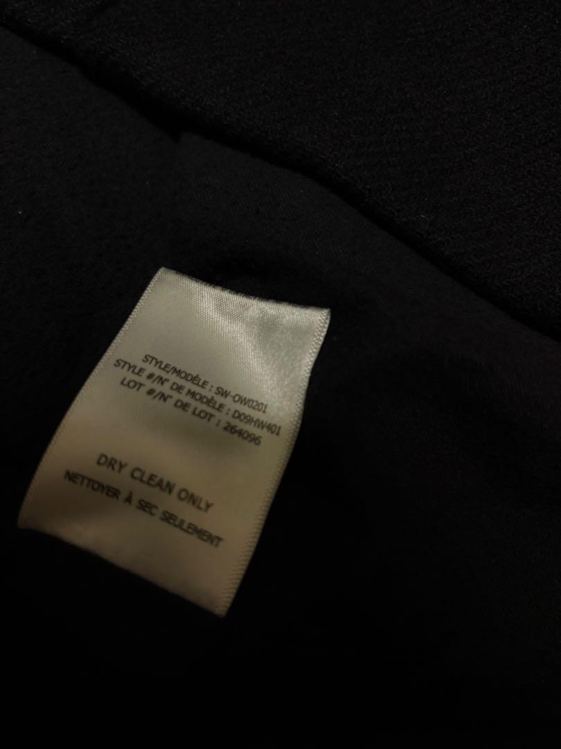 ￼HELMUT LANG ブラック ロングコート