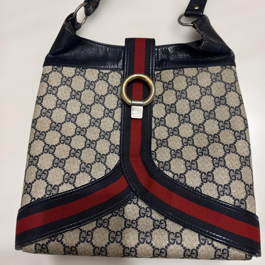Gucci GGパターン ショルダーバッグ - メルカリ