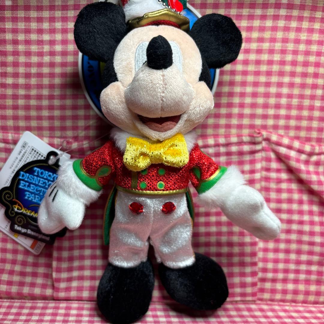 TDL エレクトリカルパレード ドリームライツ ミッキー ぬいぐるみバッジ