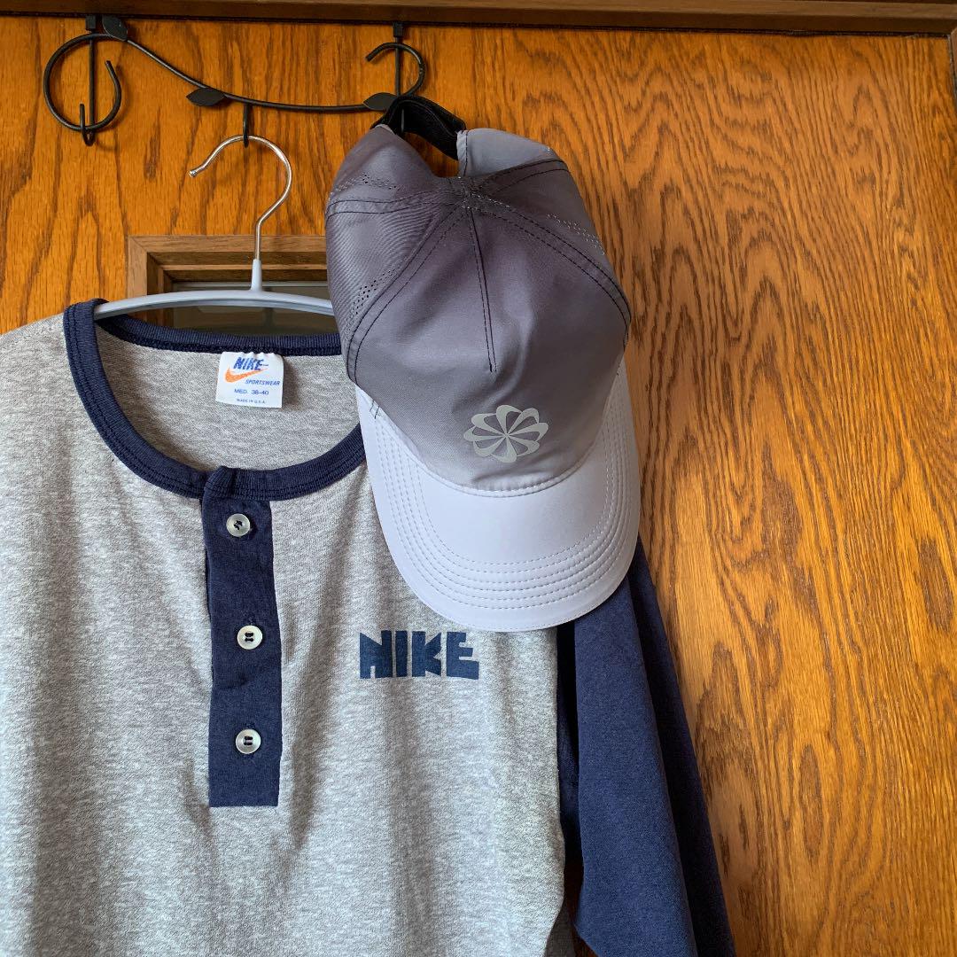 定番大得価 レア ナイキ NIKE ビンテージ 5OfBn-m61844861075 ゴツナイキ ベースボールT 得価最安値
