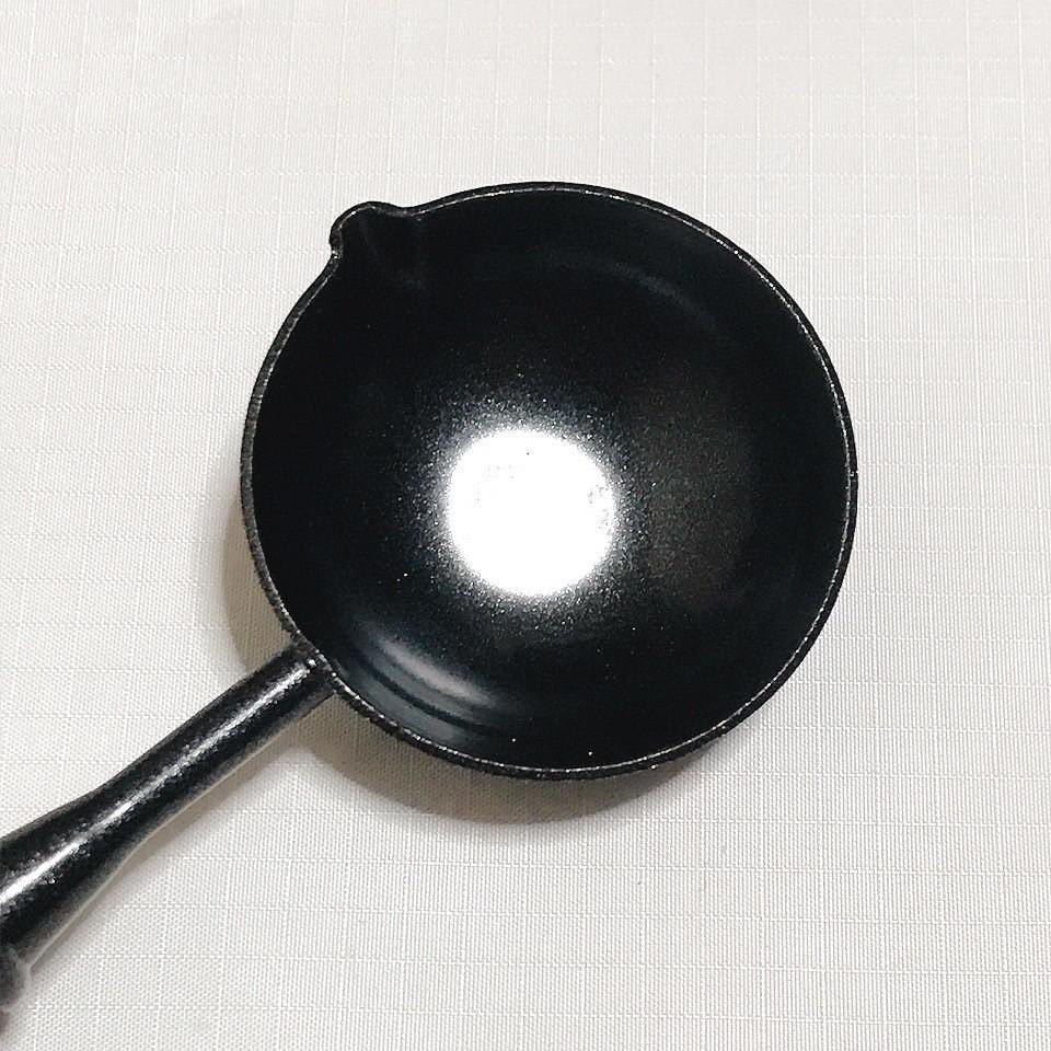 シーリングスタンプ制作用スプーン　スティック　シーリングワックス　ブラウン片口