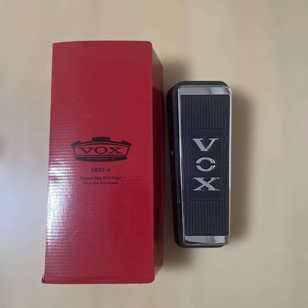 VOX V847-A ワウペダル 元箱付き - メルカリ